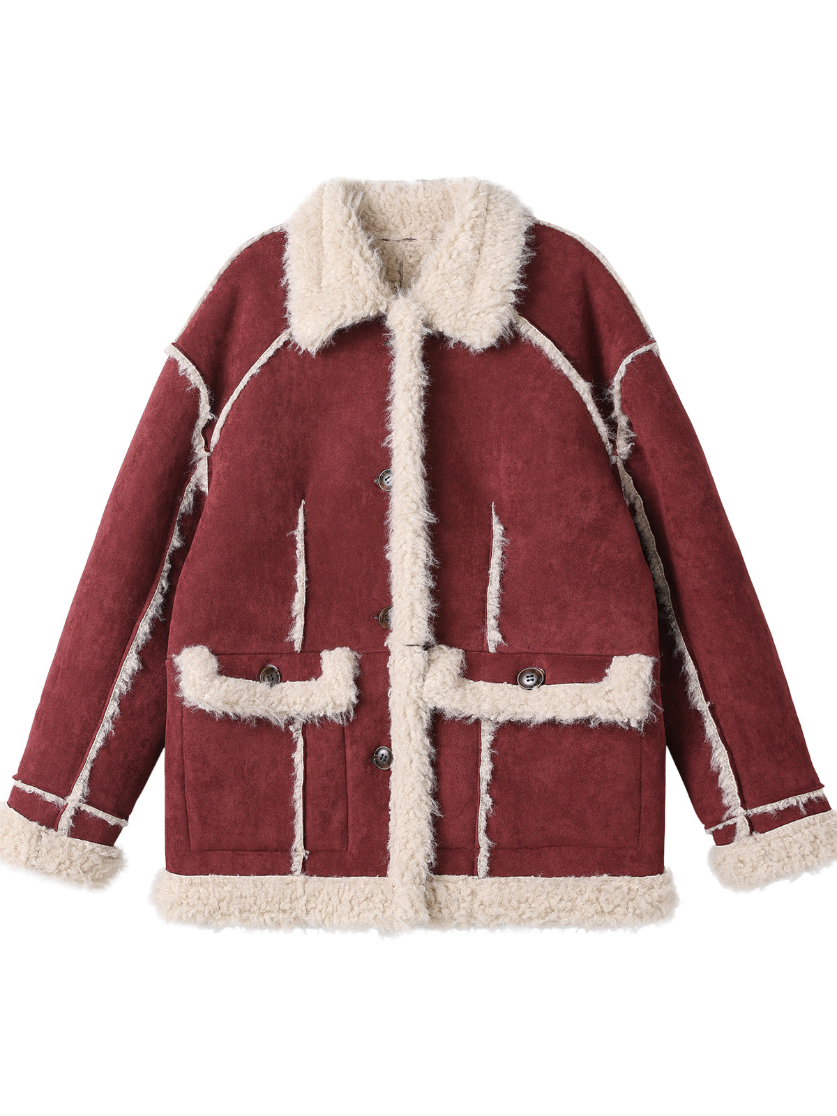 Two-Way Wear Shearling Coat