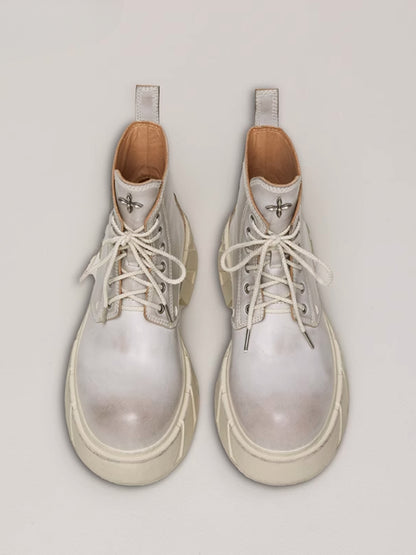 Future Mirage Leather Rider Boots Snow Mountain - CHINASQUAD