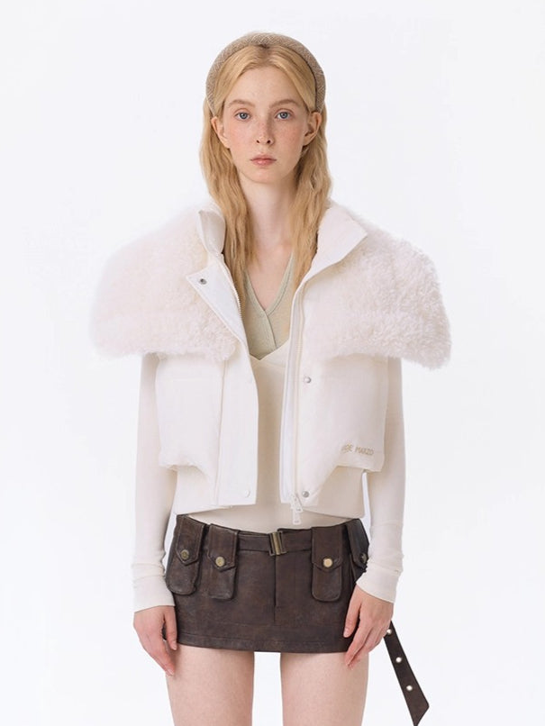 Detachable Short Puffer Jacket