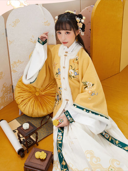 &quot;秋海棠露&quot; Ming Dynasty Hanfu Set