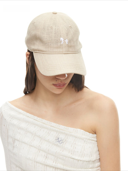 Linen Blend Cooling Baseball Cap
