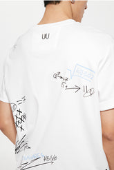 Graffiti Print Short Sleeve T-Shirt - CHINASQUAD