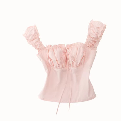 Cotton Relaxed Elegant Two-Piece Set