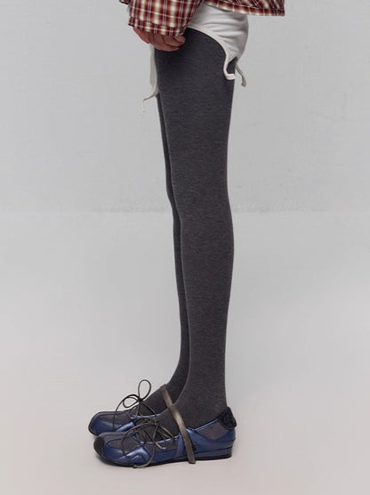 Embroidered Leather Mary Jane Ballet Flats