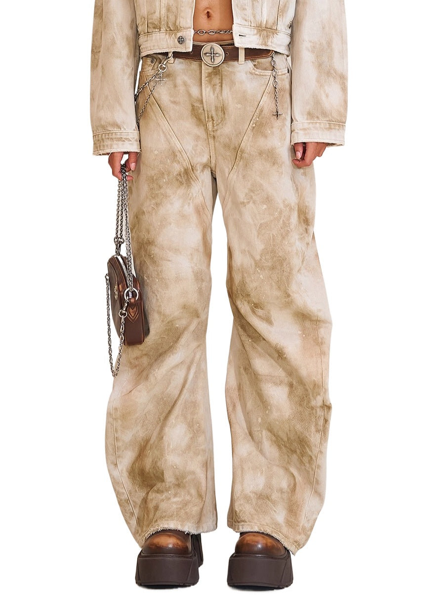 RAGE Wild Continent Curved Denim Pants
