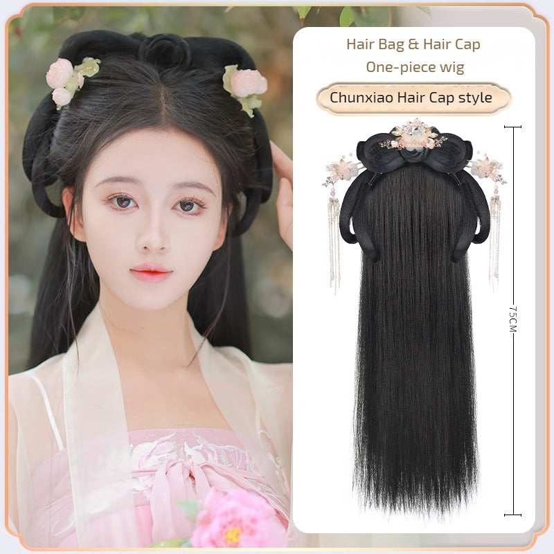 春晓 CHUNXIAO Hair Cap One-piece Wig Hairpiece - CHINASQUAD