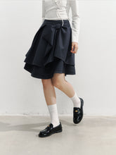 Structural Bow Mini Skirt - CHINASQUAD