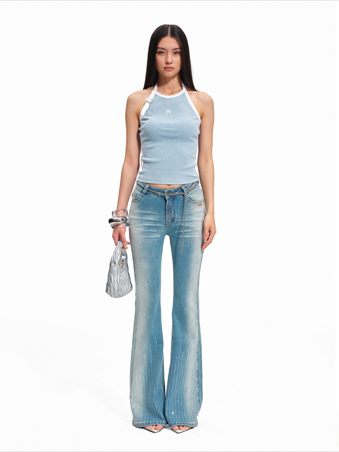 Margot Washed Halter Tank