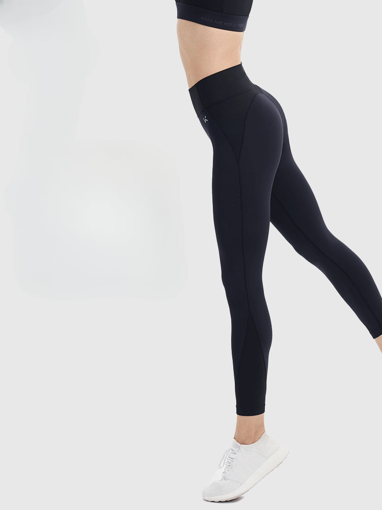 High-waisted Tummy Control  Running Fitness Leggings