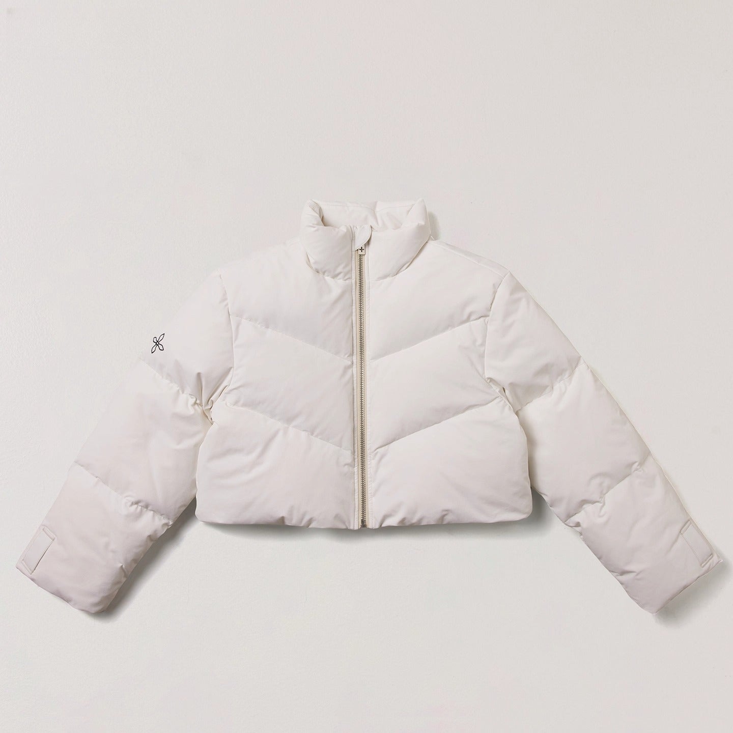 Desert Cross Cropped Down Jacket