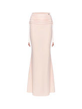 Selene One-shoulder Fishbone Top & Skirt Set - CHINASQUAD