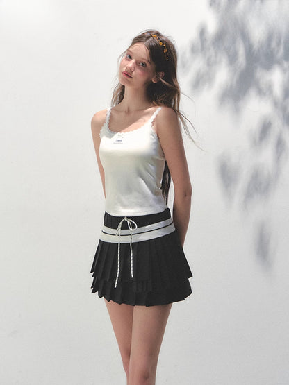 Lace Padded Camisole Inner Top - CHINASQUAD