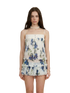 Vintage Floral Mesh Co-Ord Set NeverMore
