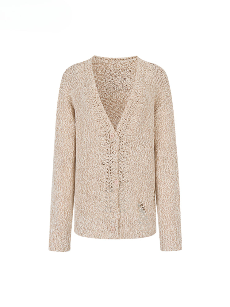 Loose Ripped Cardigan - CHINASQUAD