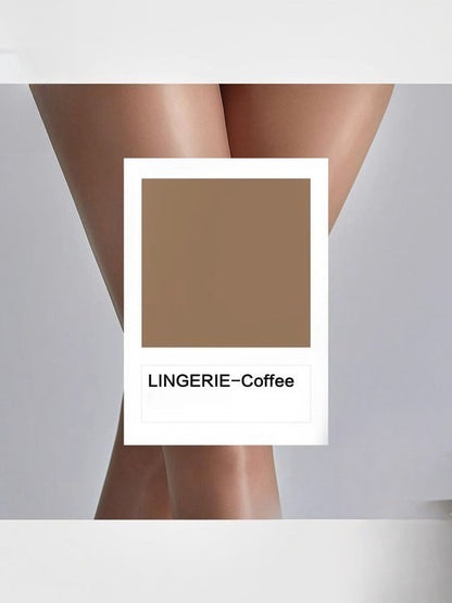 Luminous Sheer 3D Glossy Seamless Pantyhose