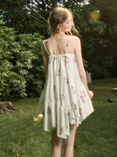 Irregular Lace Puff Dress - CHINASQUAD