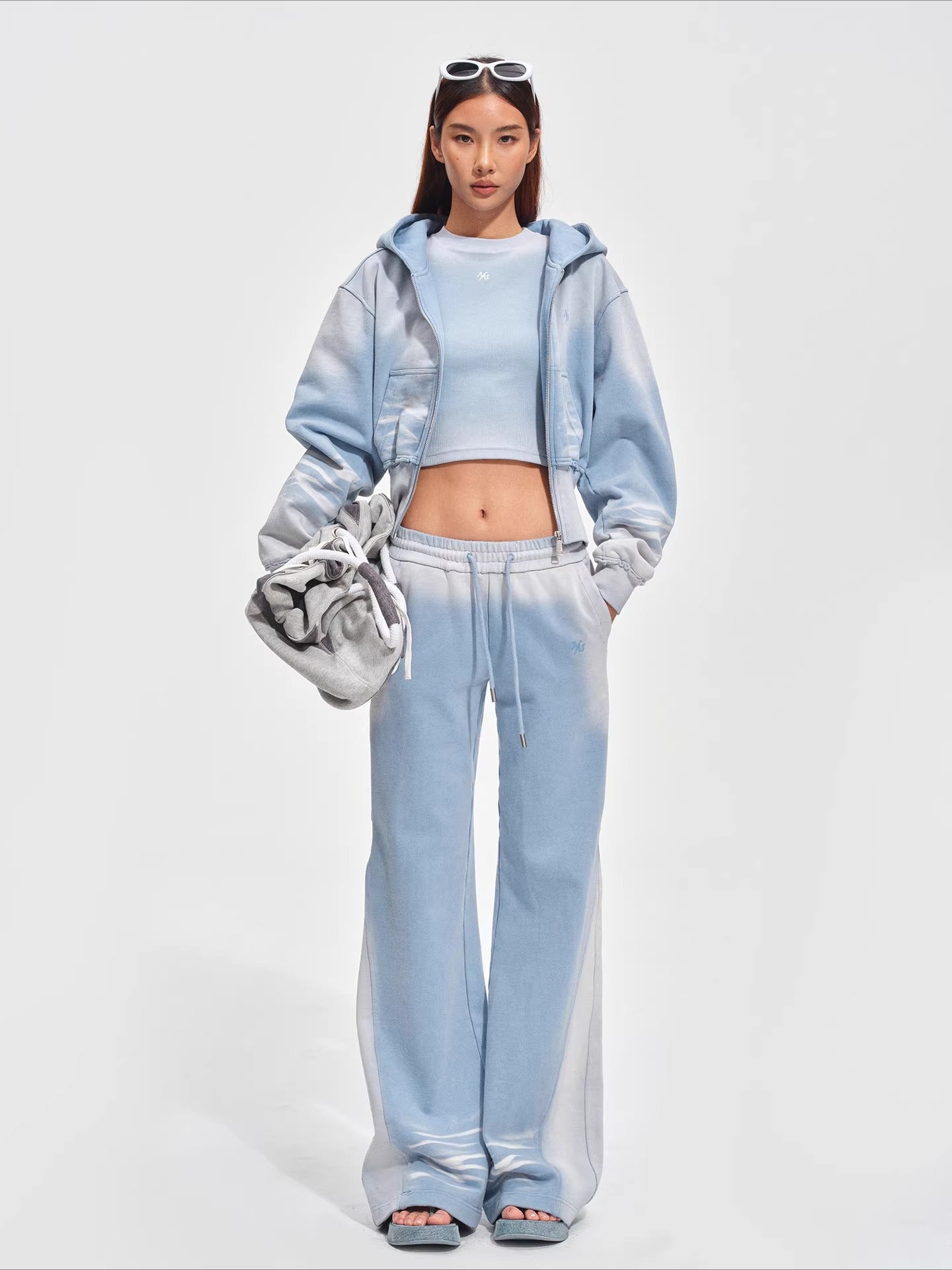 Equestrian Crest Fitted Crop T-Shirt