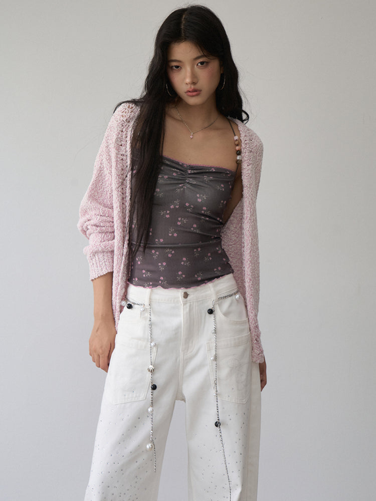 Loose Ripped Cardigan - CHINASQUAD