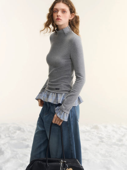 High-Neck Slim-Fit Base Layer Turtleneck