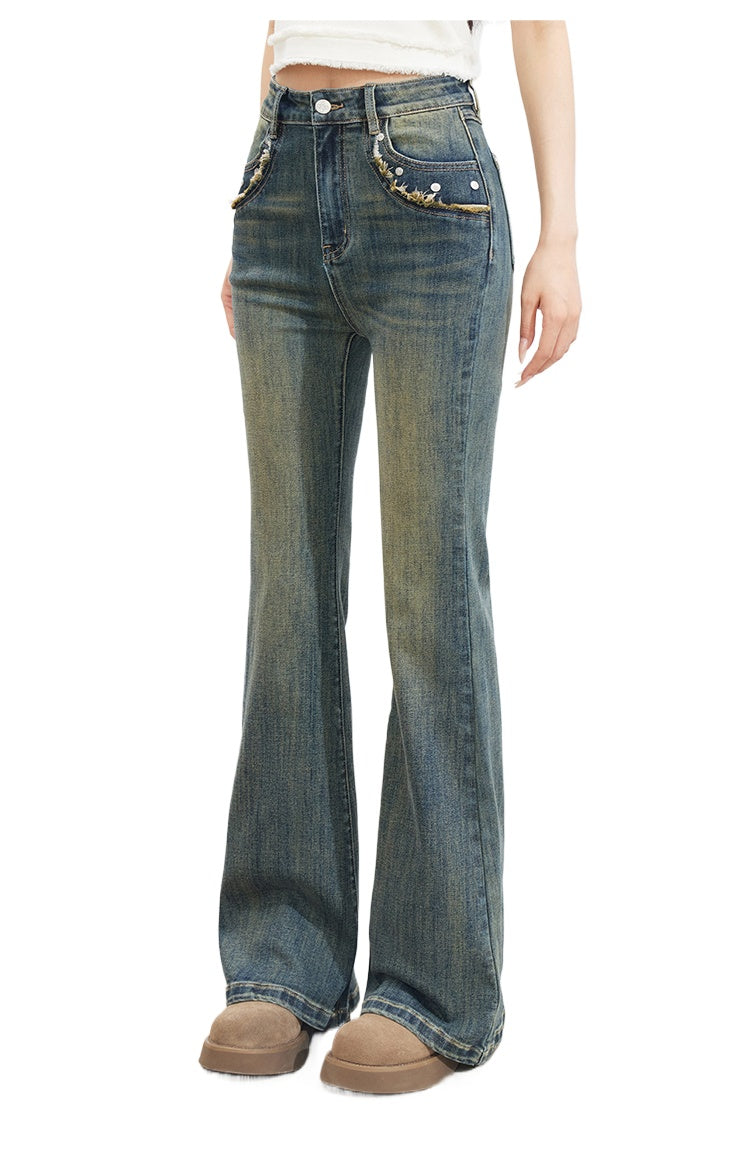 Maillard Flared Jeans