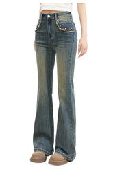 Maillard Flared Jeans - CHINASQUAD