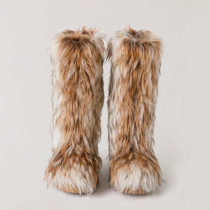 Desert Cross Shearling Hunter Boots