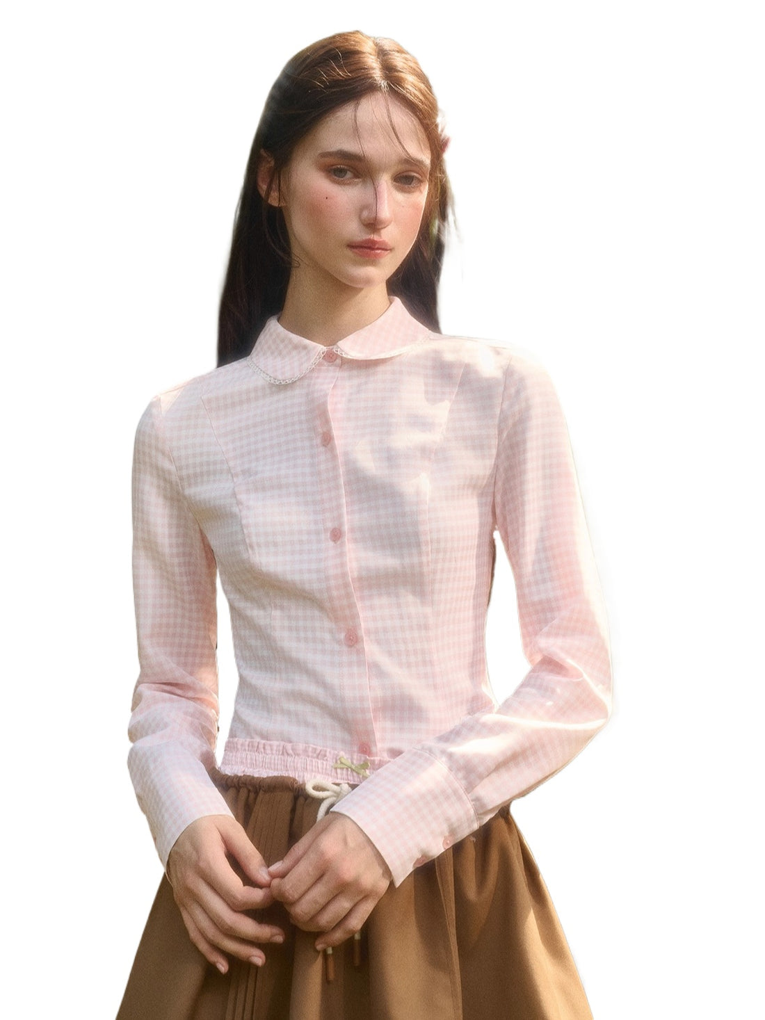 Cosagach Cloud Plaid Cotton Shirt