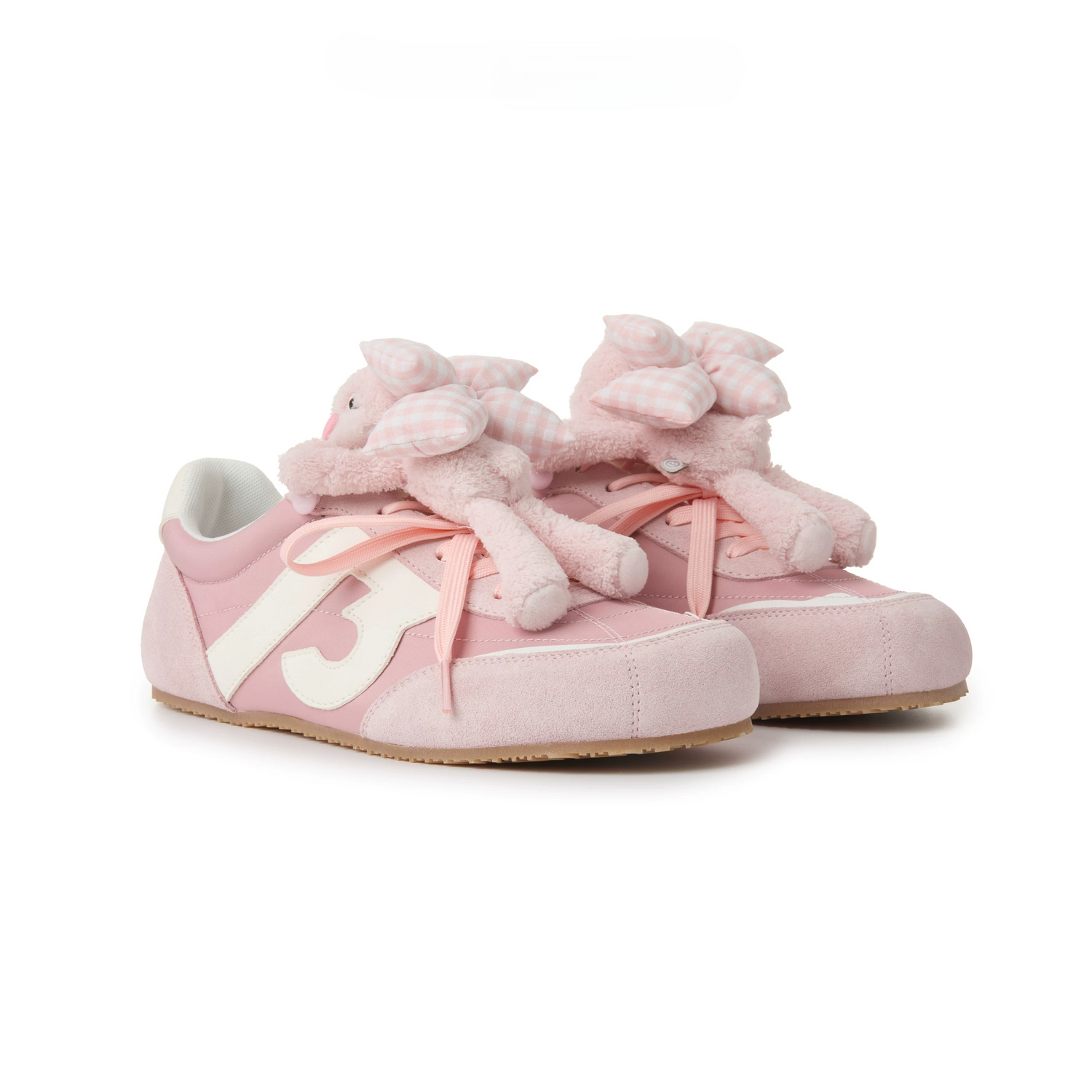 Bear Plush Casual Sneakers