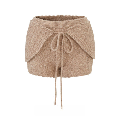 Little Deer Wool Cloud Knit Sweater &amp; Skirt/Shorts Set