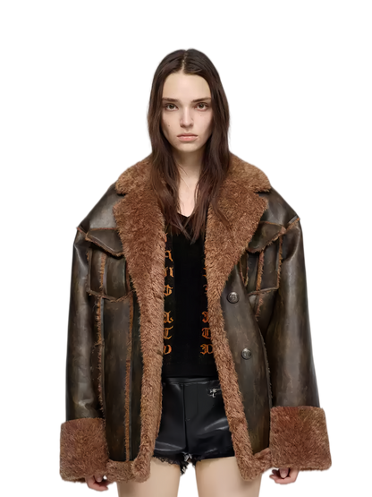 Faux Shearling Bonded Jacket