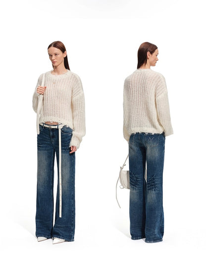 Sandstorm Washed Twill Flare Jeans