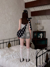 Polka Dot Stripe Jumpsuit Set - CHINASQUAD