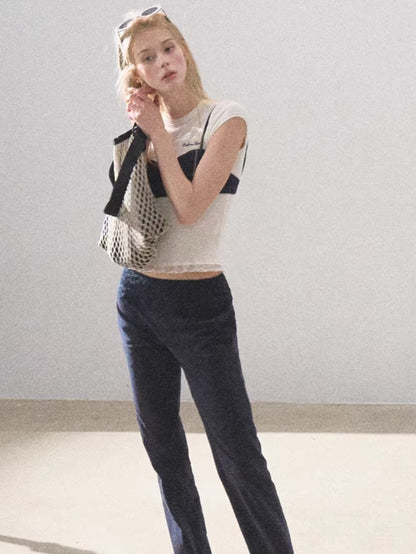 Lace-Soft Antibacterial Slim-Fit T-Shirt