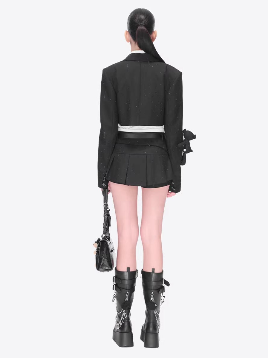 Retro Baguette Crossbody Bag