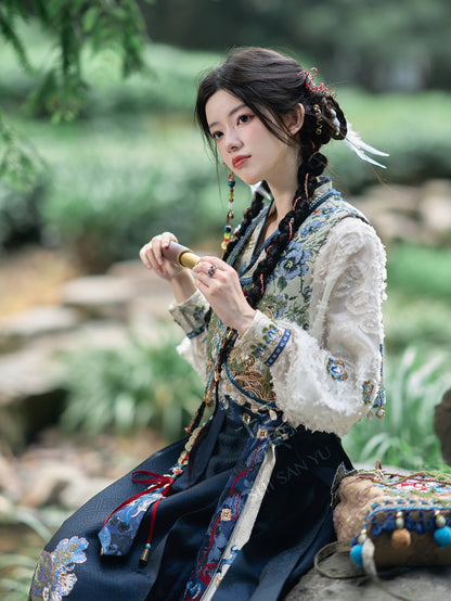 &quot;蛇沼鬼城-盗墓笔记联名&quot; Modern Hanfu Set