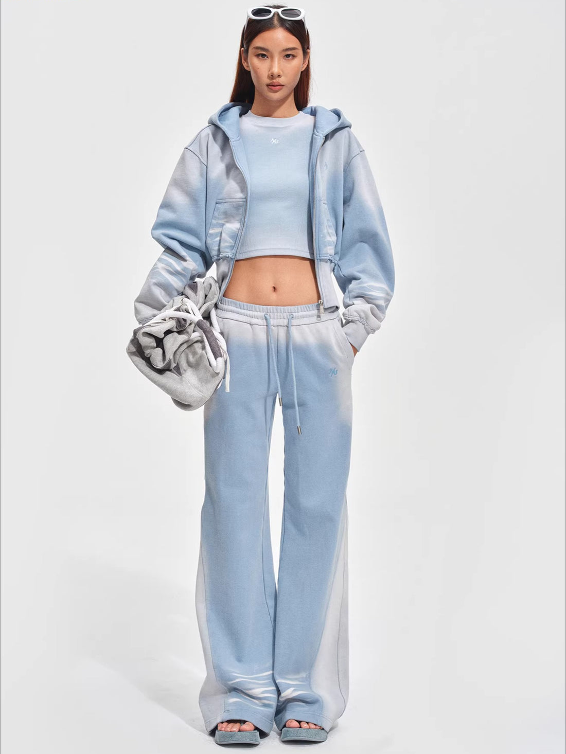 Equestrian Crest Fitted Crop T-Shirt