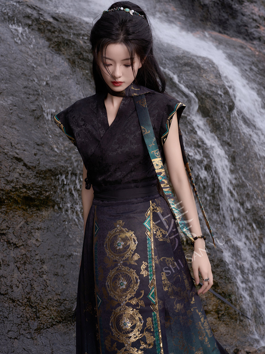 &quot;秦岭神树-盗墓笔记联名&quot; New Chinese Hanfu Set