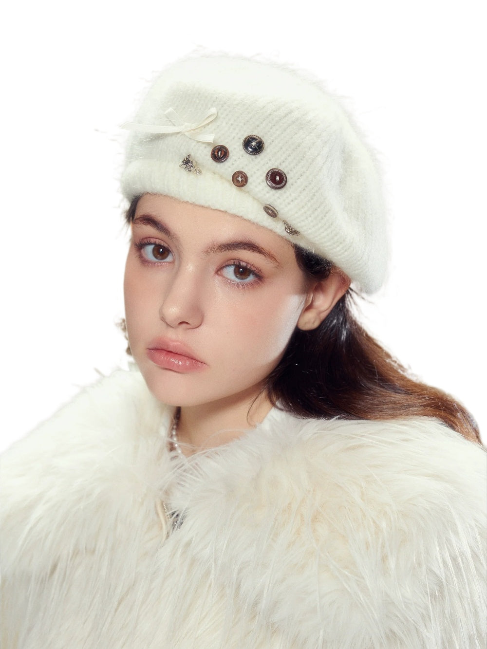 Wool Knit Beret