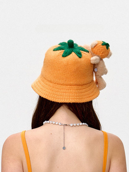 Fruit Doll Knitted Hat