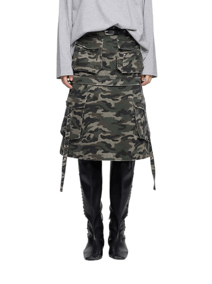 Convertible Detachable Midi Skirt