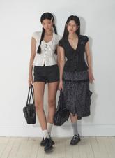 Bow - Accentuated Waist - Slimming Shirt Top - CHINASQUAD