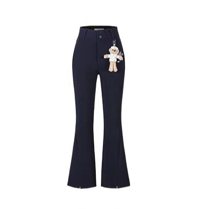 Slim Flare Golf Trousers
