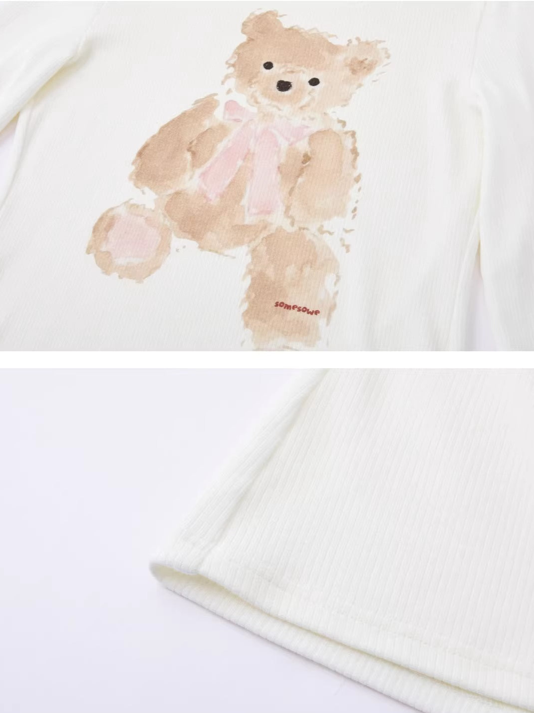 Long-Sleeve Cotton-Blend T-Shirt