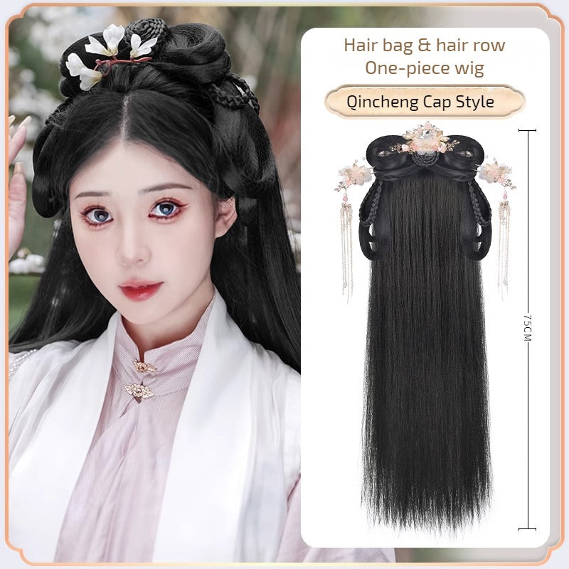 倾城 QINGCHENG One-piece Wig Hairpiece - CHINASQUAD