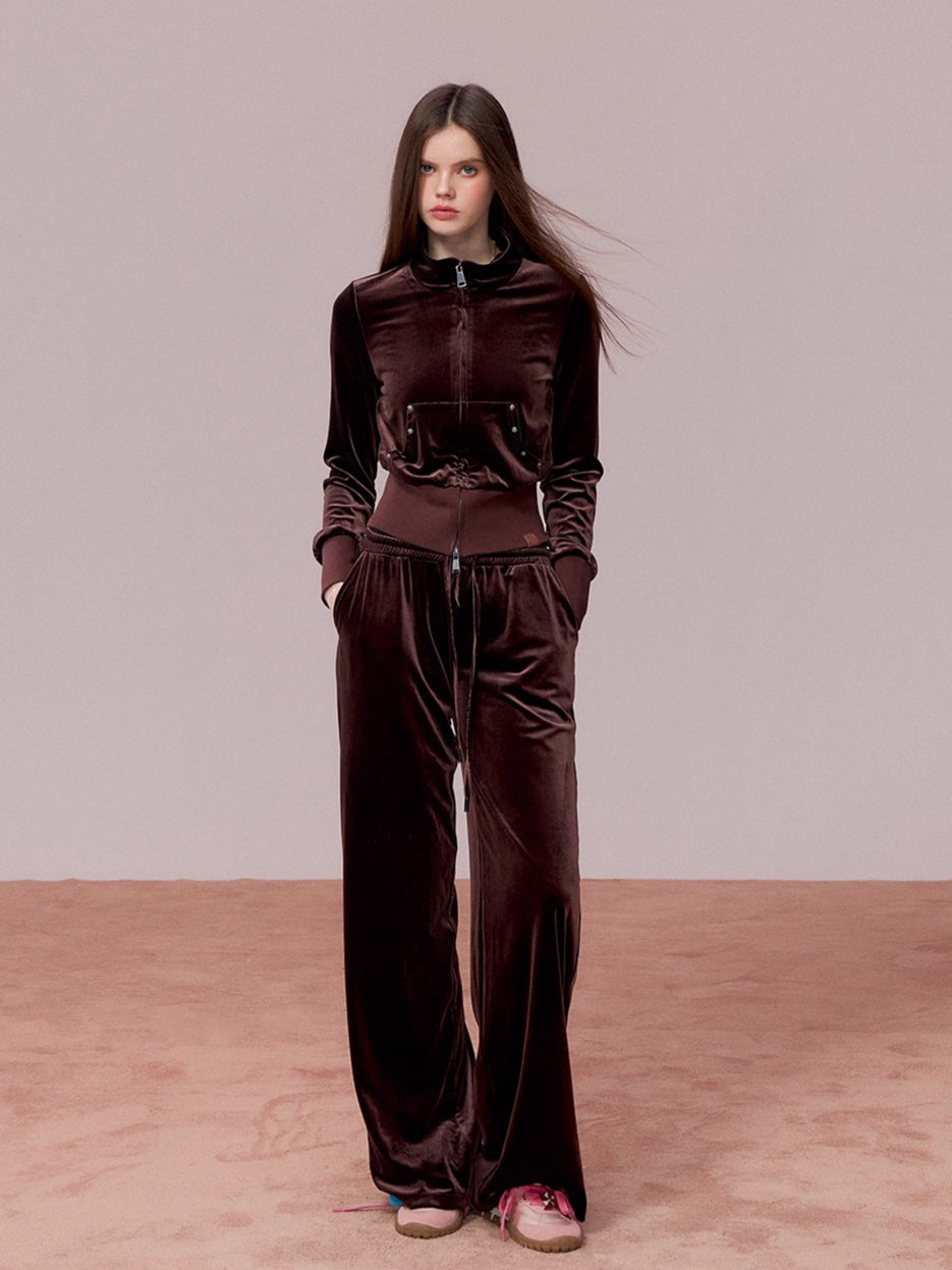 Athleisure Sweatshirt &amp; Jogger Pants Set