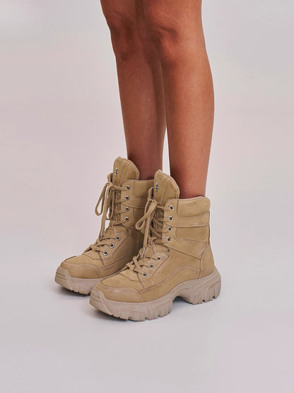 Wild Terrain Vintage Hand-Polished Hiking Boots