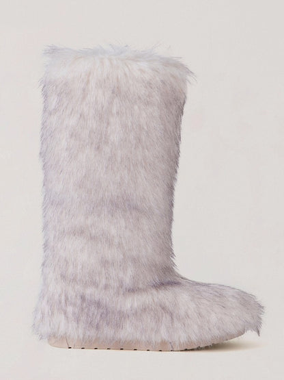 Desert Cross Shearling Hunter Boots