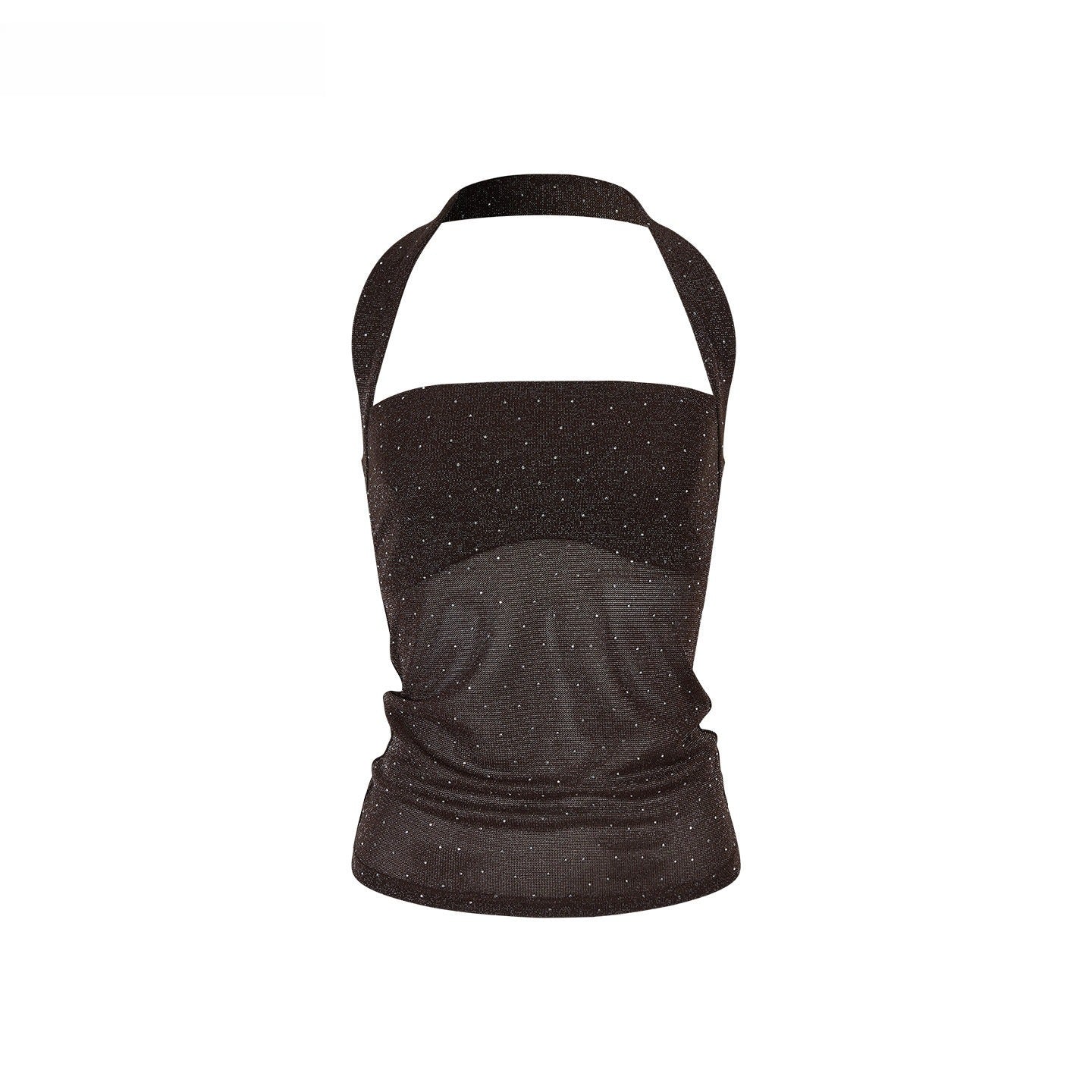 Sparkling Halter Bandeau Bustier