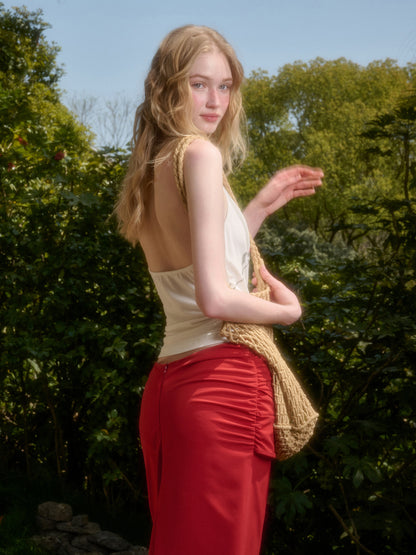 Perfumed Lily Top &amp; Skirt Set