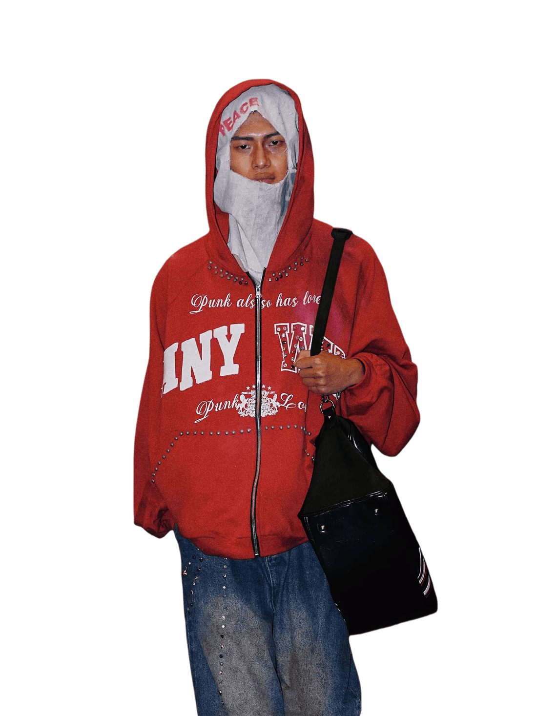 Runway Oversized Cotton Sweatshirt